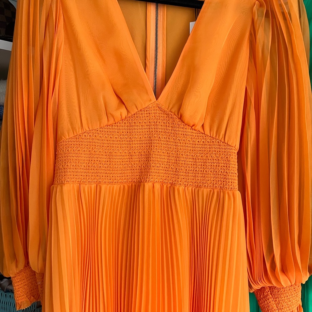 Alice and Olivia tangerine dress - Picture 3 of 9